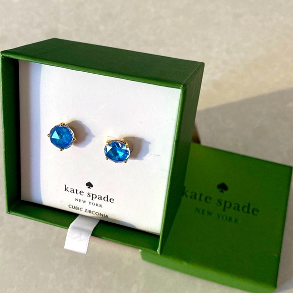NEW KATE SPADE NEW YORKK boxed round stud earrings ⭐️⭐️⭐️⭐️ - Picture 4 of 15